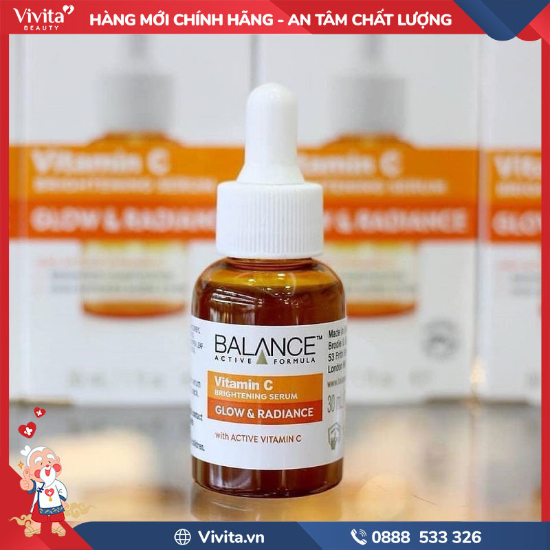 Serum Balance Vitamin C dành cho làn da không đều màu, tối màu
