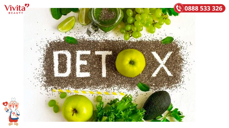 Detox là một phương pháp thanh lọc cơ thể bằng cách thay đổi việc ăn bằng uống các loại hỗn hợp có tính giải độc