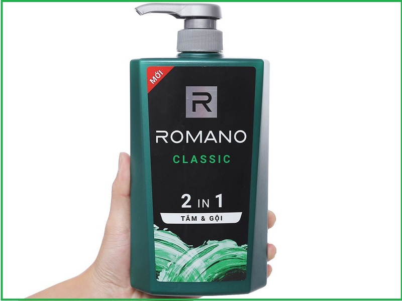Sữa tắm Romano Classic với thành phần chính là Hương Gỗ Đàn hương trầm ấm và Gỗ Hoắc hương tươi mát.