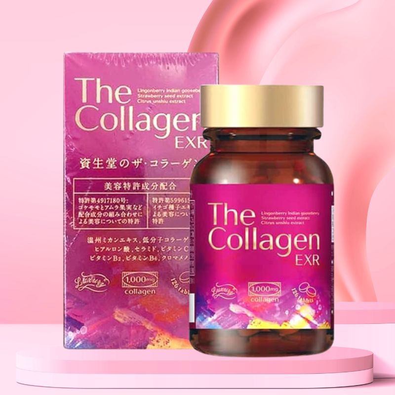 Viên uống Shiseido The Collagen EXR 126 viên của Nhật Bản
